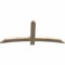 Ekena Millwork Bellingham Rough Sawn Timber Gable Bracket, Douglas Fir, 60"W x 27"H x 2"D x 4"F, 11/12 Pitch GBW060X27X0204BEL00RDF - alternate 5